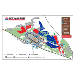 NASCAR Weekend Event Map